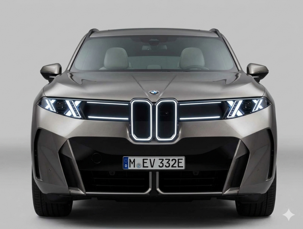 노이어 클라쎄 디자인을 적용한 5세대 신형 BMW X5 전면 모습