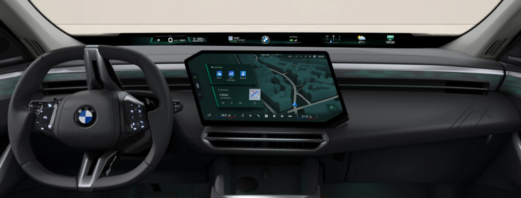BMW Panoramic iDrive와 파노라믹 비전이 적용된 신형 BMW X5 실내